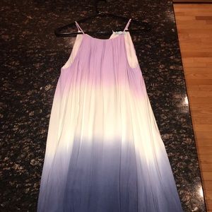 Ombré thigh length dress